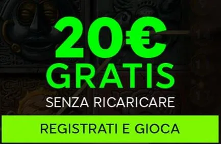 Bonus senza deposito 888 Casino 20€ alla registrazione