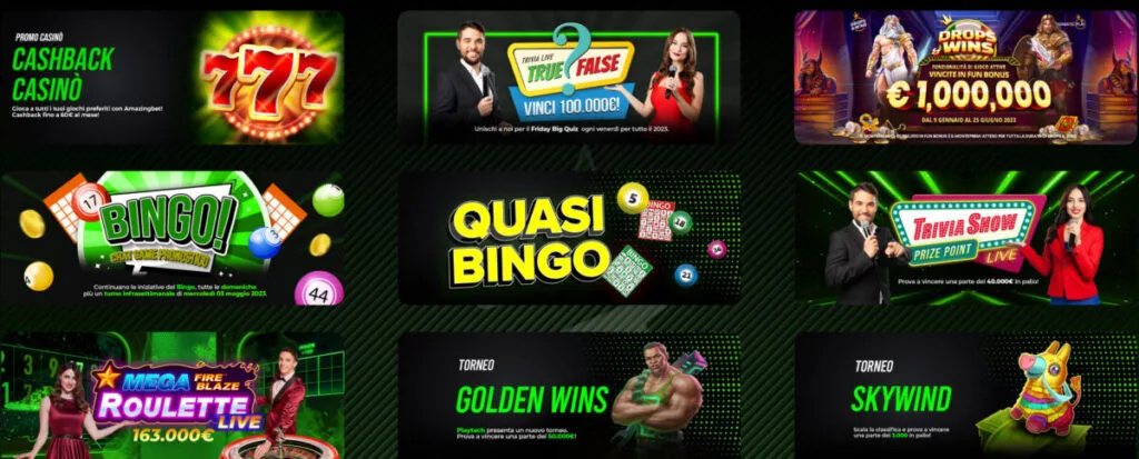 Amazingbet Promozioni