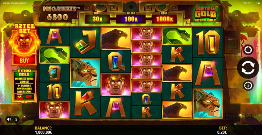 Aztec Gold Megaways Slot Casino Monkey
