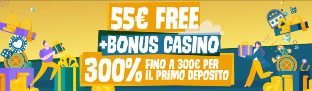 BIG Casino Bonus di Benvenuto