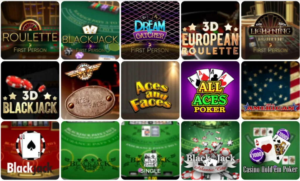 BetItaly Casino Giochi da Tavolo