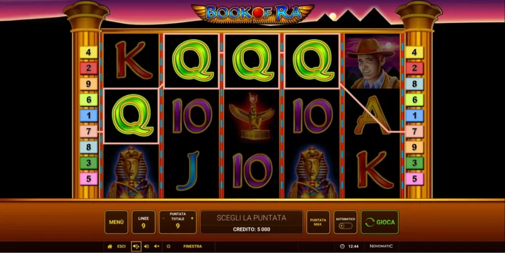 Book of Ra Classic Slot Casino Monkey