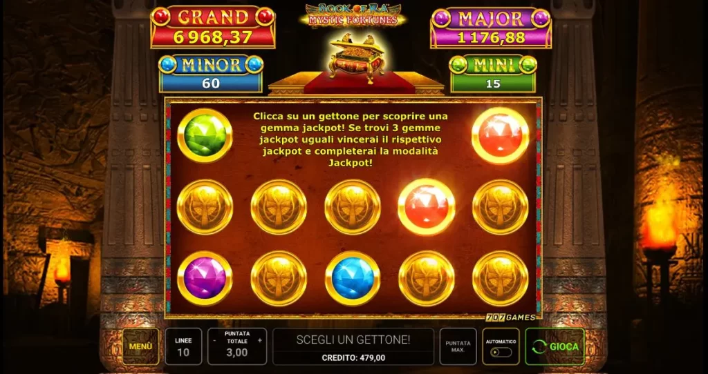 Book of Ra Mystic Fortunes Slot Jackpot Casino Monkey