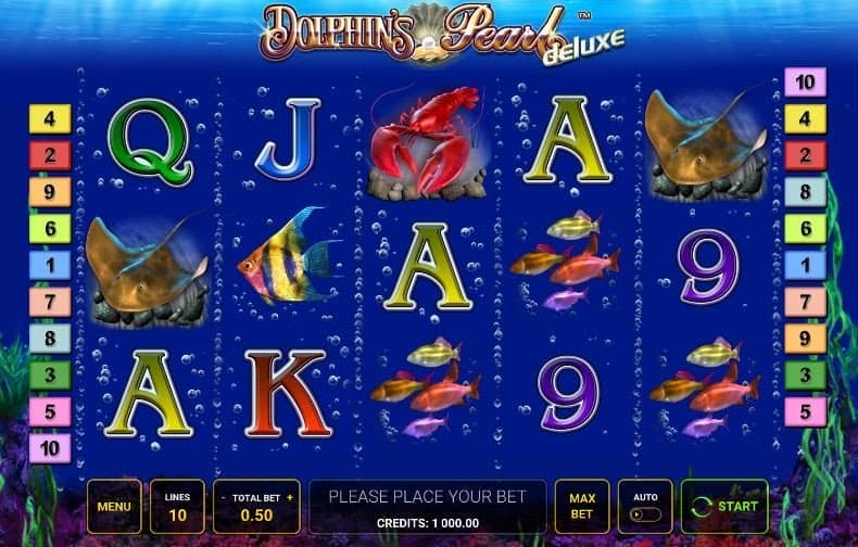 Dolphin's Pearl Deluxe Slot Casino Monkey