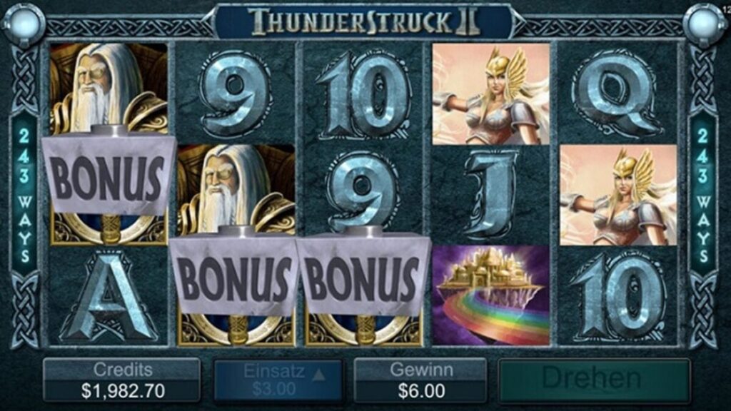 Thunderstruck 2 Slot Casino Monkey