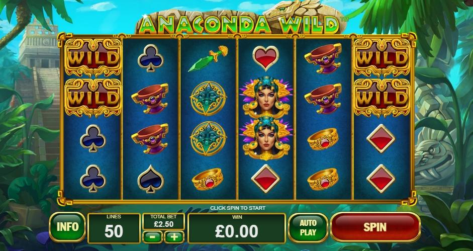 snaconda wild slot machine playtech casinomoneky