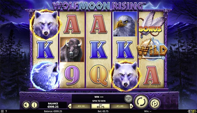 wolf moon rising slot gratuita