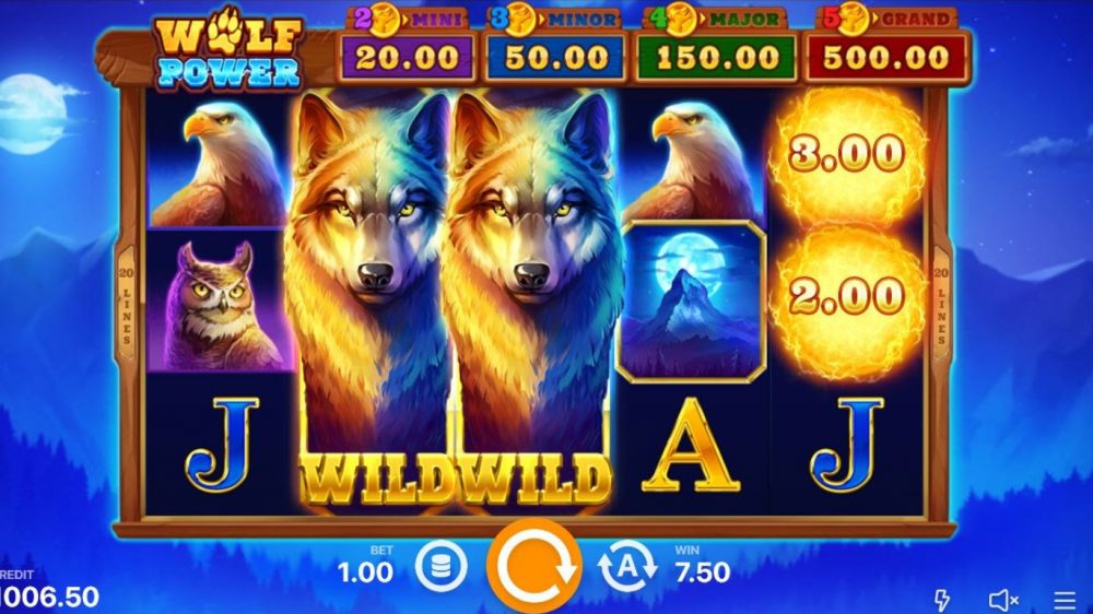 Wolf Power Hold & Win Slot Casino Monkey